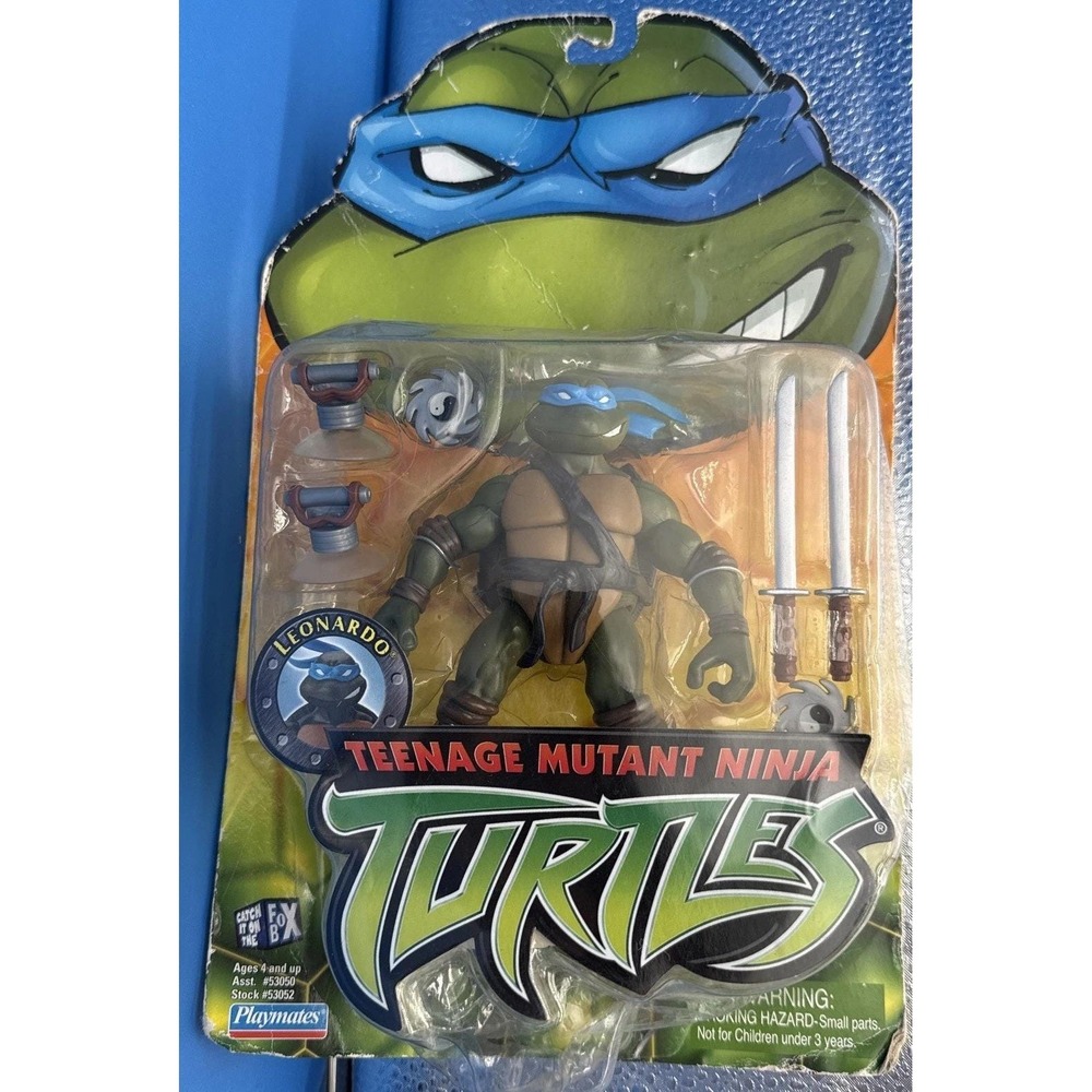 Teenage Mutant Ninja Turtles Leonardo Katana Swords New Factory Sealed 2002